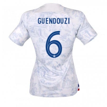 Ranska Matteo Guendouzi 6 Naisten Vieraspelipaita Mm-Kisat 2022